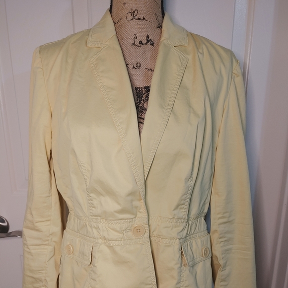 Talbots Casual Single Button Blazer size 10 - Picture 6 of 6